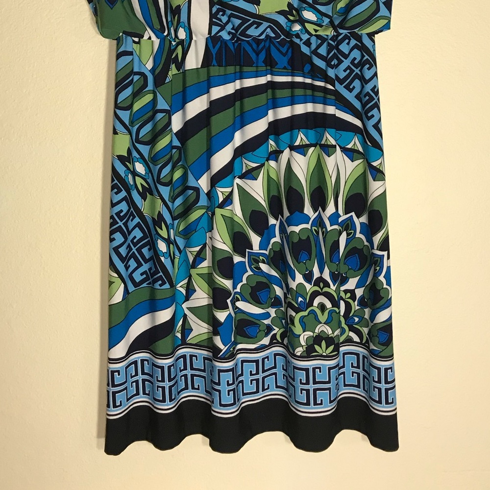 Enfocus Studio Grecian Slit Sleeve Dress, Size 6 - Picture 4 of 9